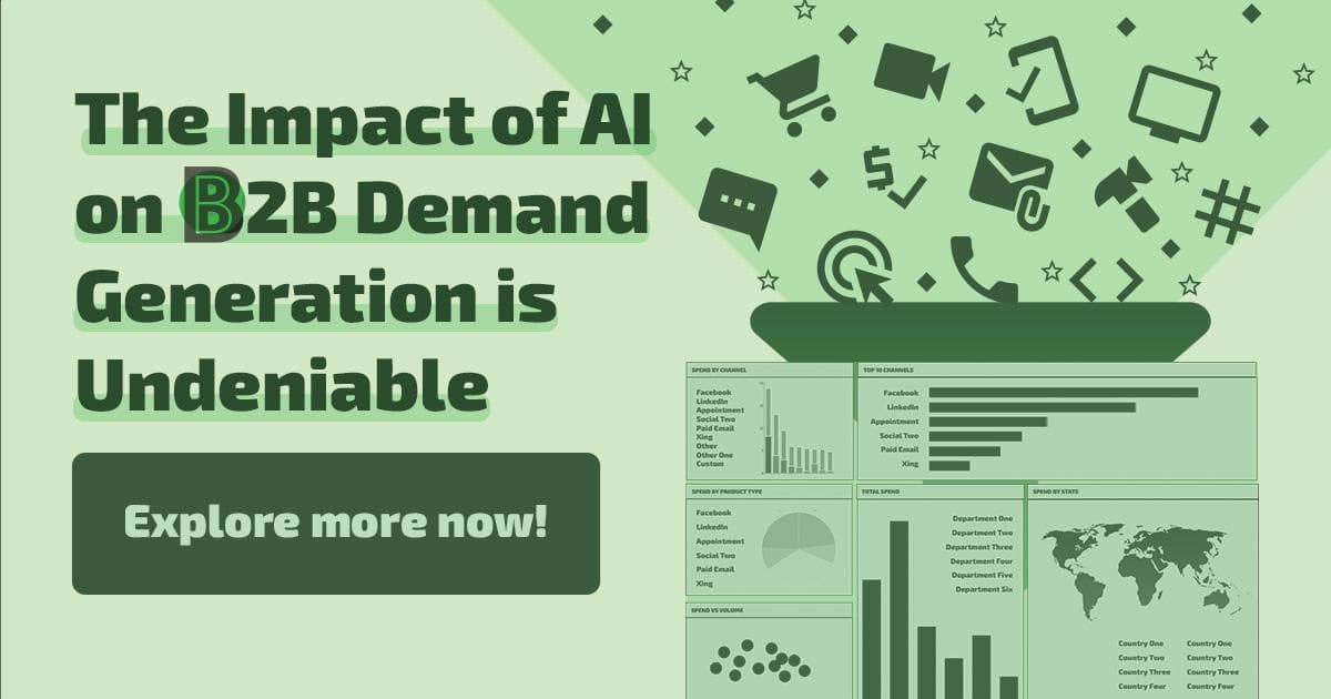 The impact of AI on B2B demand generation is undeniable