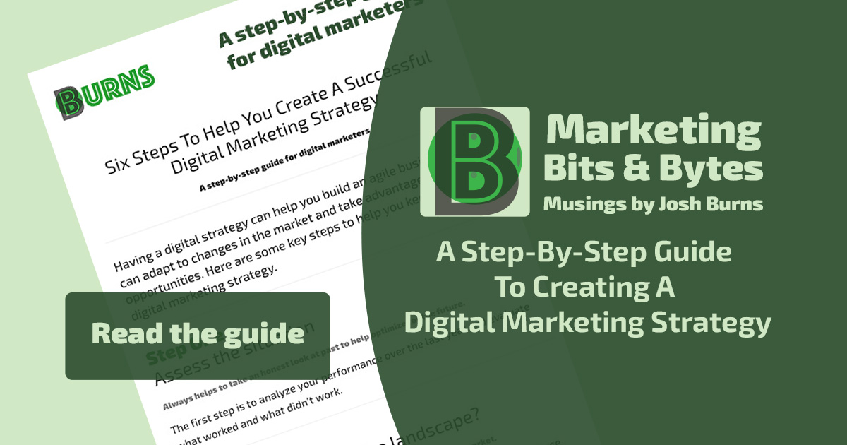 Six Key Steps To Creating A Digital Marketing Strategy